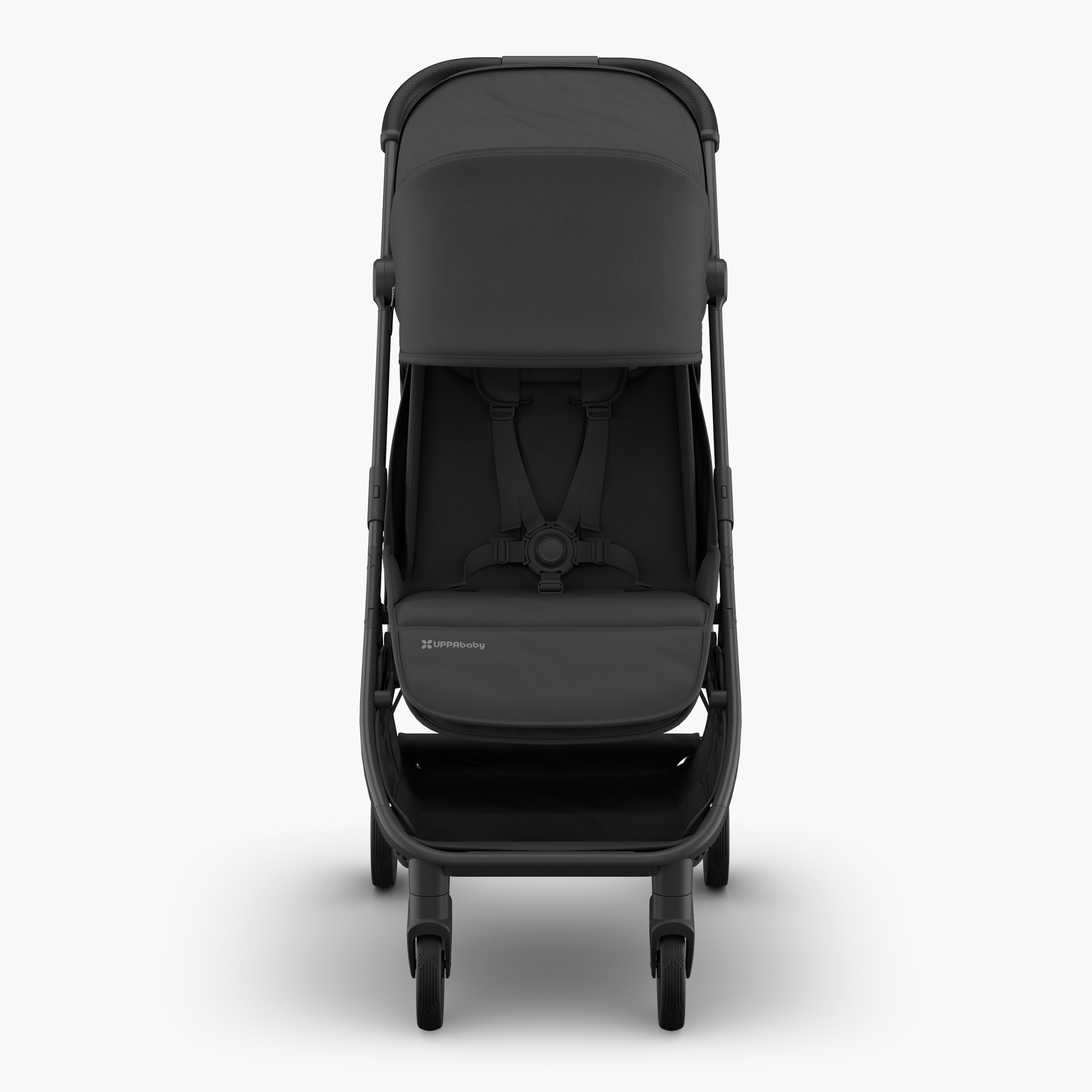 UPPAbaby - MINU V3 Stroller - Jake (Charcoal/Carbon/ Black leather) - UPPAbaby Australia