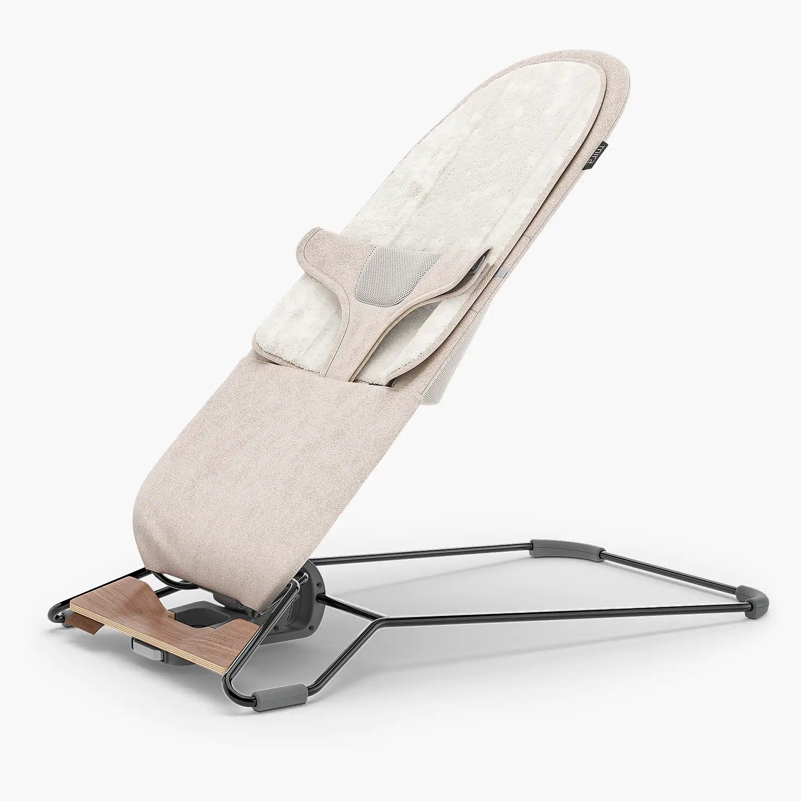 UPPAbaby Mira - Charlie [Sand Mélange | Black Chrome | Walnut Wood] - UPPAbaby Australia