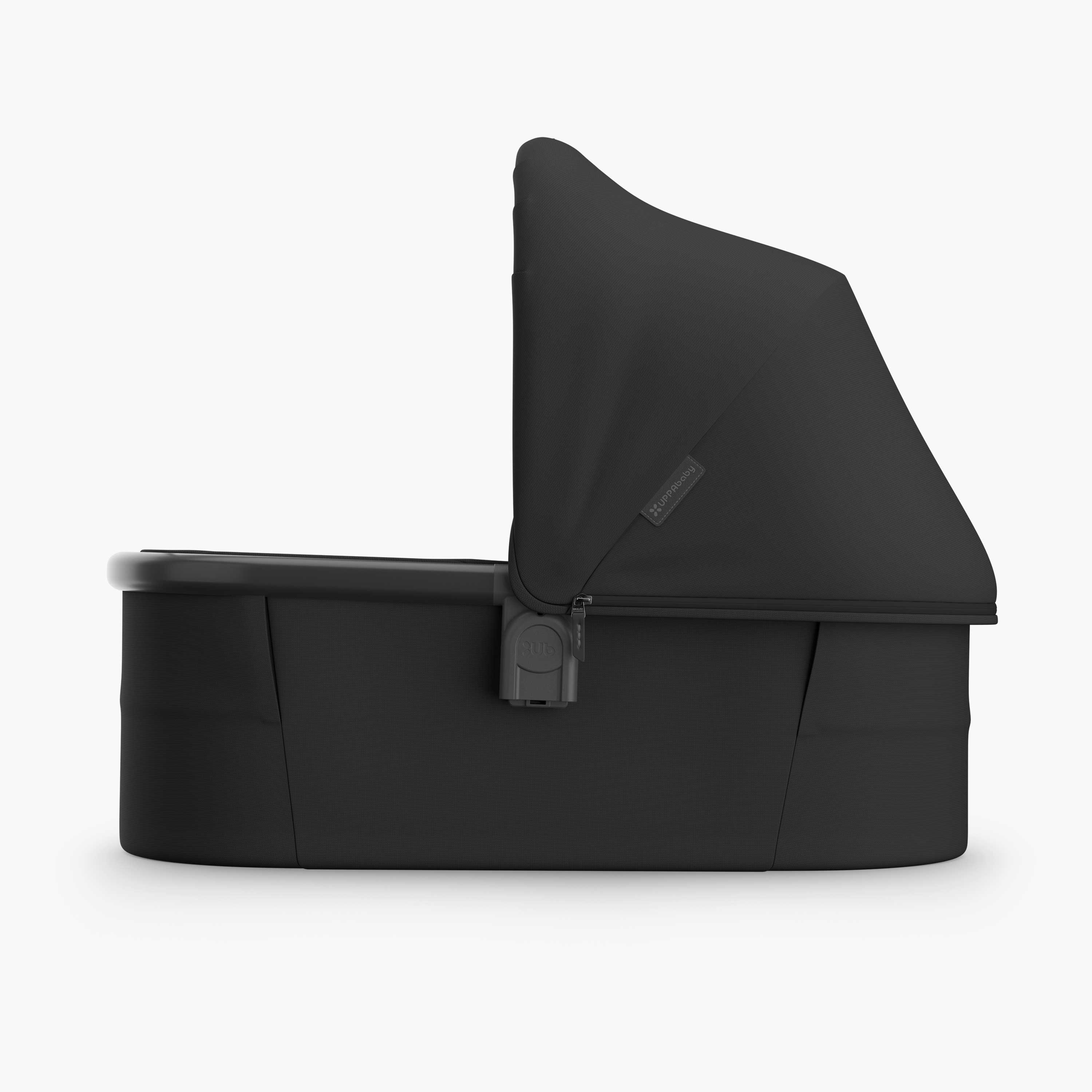 UPPAbaby V3 Bassinet - Charcoal/Carbon (Jake) Side