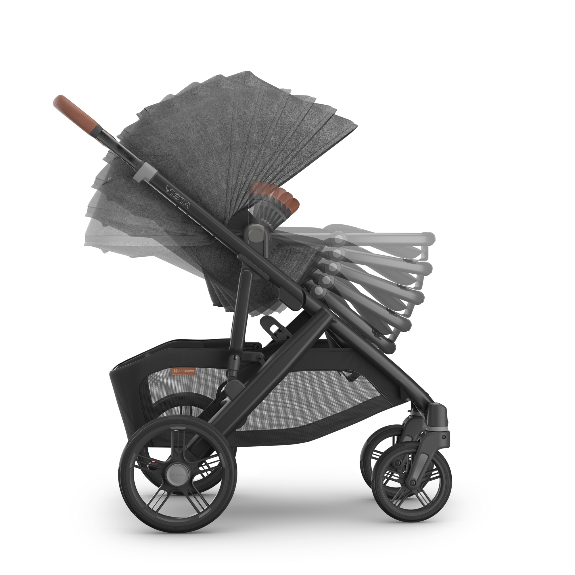 Vista® V3 - Full Size Single-to-Double Stroller System